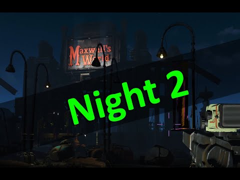 Maxwell's World in Fallout 4:  Night 2