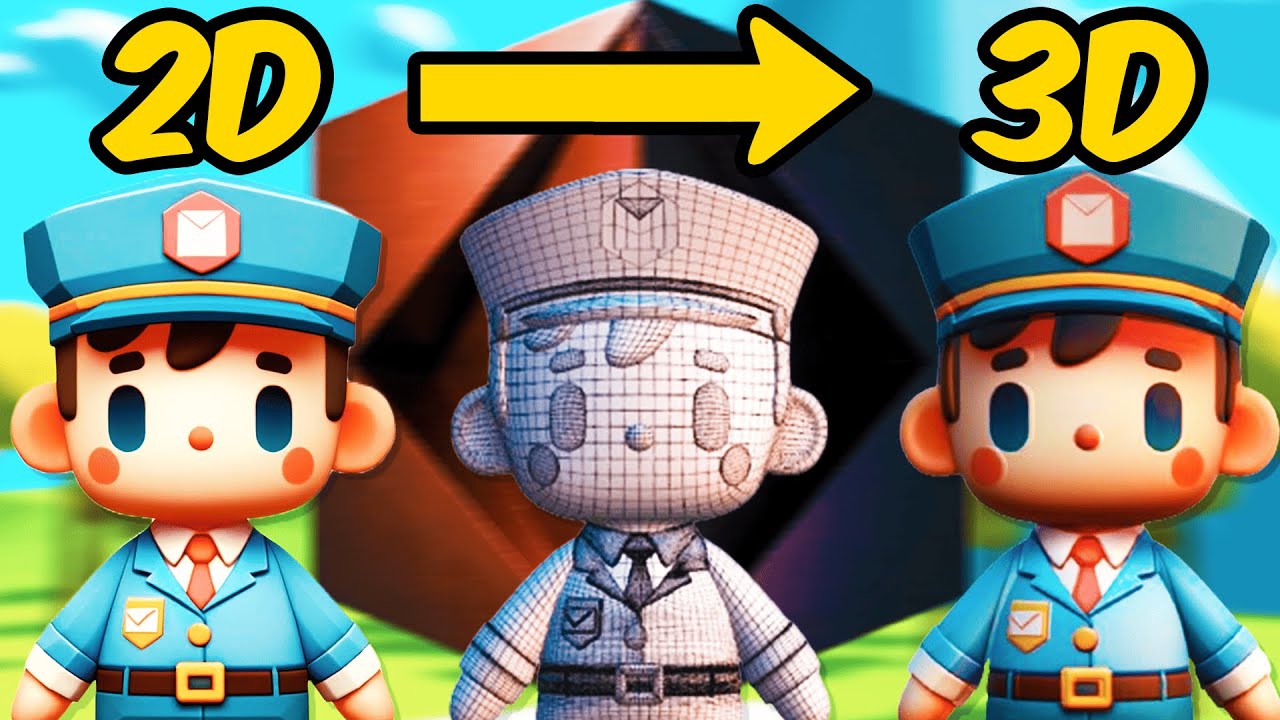 What Is Kaedim? - Using AI To Turn 2D Images Into 3D Models