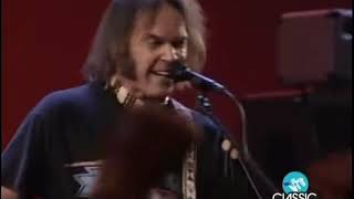 PEARL JAM and NEIL YOUNG &quot;Rockin&#39; In The Free World&quot; live at MTV 1993