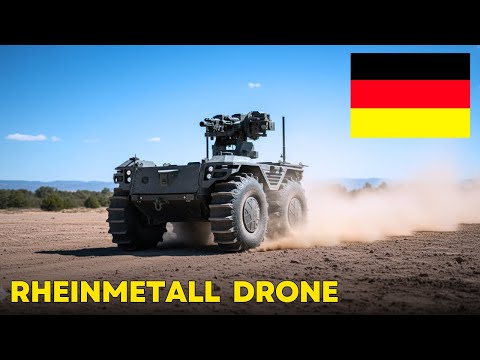 German wheeled air defense drone Rheinmetall Mission Master CXT