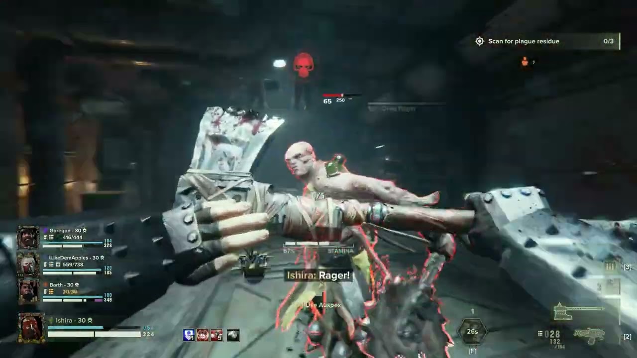 Warhammer 40K Darktide | Zealot | Antax Mk V Combat Axe + Artemia Mk III Purgation Flamer | T5