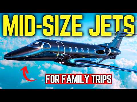 5 Best Mid-Size Private Jets – Range, Speed & Price Compared