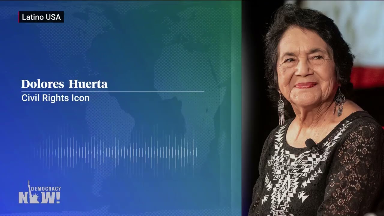 María Hinojosa habla de su entrevista Dolores Huerta, quien reveló que fue violada por Cesar Chávez