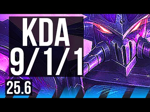 KASSADIN vs EKKO (MID) | Godlike | EUW Master | 25.6
