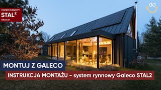 Narożnik zewnętrzny do maskownicy podsufitkowej GALECO STAL2 125 czarny (Zdjęcie 3)