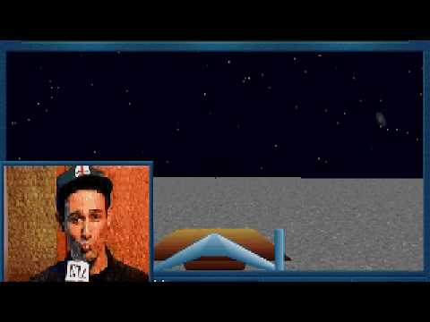 Damocles '95 for PC (Novagen) - wandering around again and a transporter (15/17)