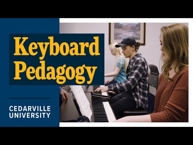 Thumbnail for video titled: Why Study Keyboard Pedagogy at Cedarville University?