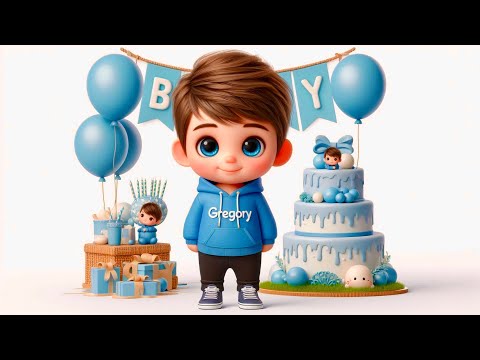 Happy Birthday Gregory Nursery Rhymes. Funny happy birthday song for kids