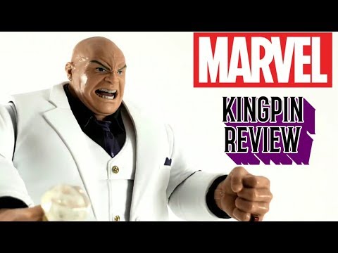Marvel Legends Kingpin Build  a Figure 2019 Wave Action Figure Review