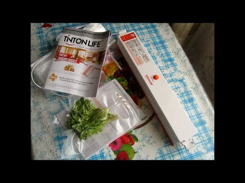 #Обзор.Вакуумный упаковщик TintonLife