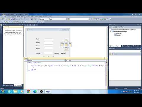 Student Grade Average Visual Basic Tutorials Vb Net Vb2010