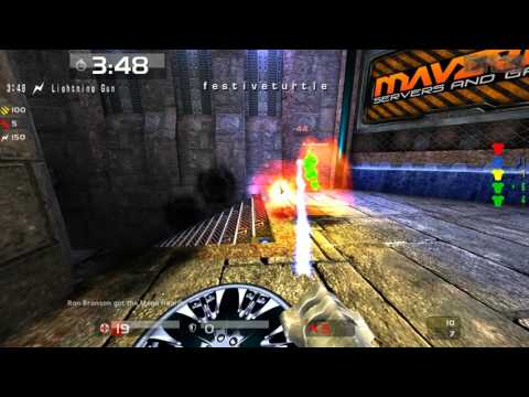 Quake Live: All 250 lbs of Ron Dickson gets beat by a girl