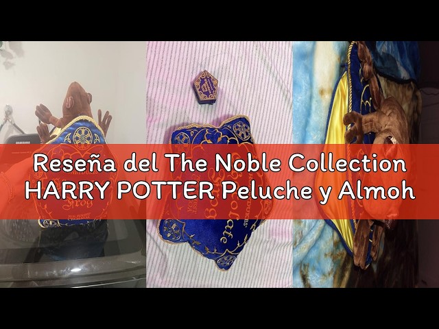 Vídeo relacionado con The Noble Collection - Peluche y Almohada de Rana de Chocolate