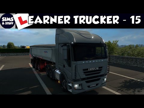 Euro Truck Sim 2 - Learner Trucker - Lesson 15 - Scrap Metals To Belgrade - Iveco Stralis