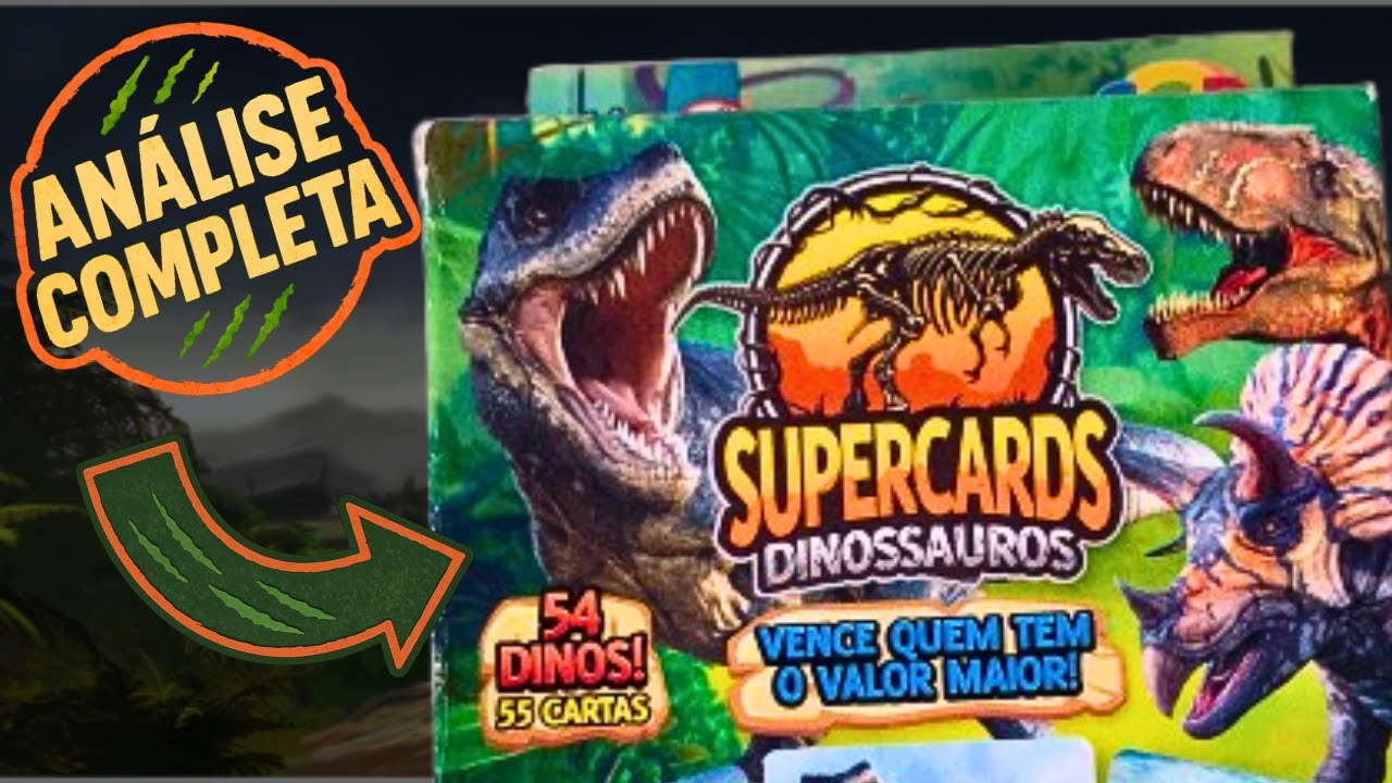 🦖 SUPERCARDS DINOSAURS: Complete analysis of this dinosaur card game! 🦕