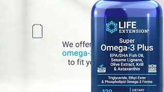 Life Extension Discover High-Quality Fish Oils & Omega-3 Supplements