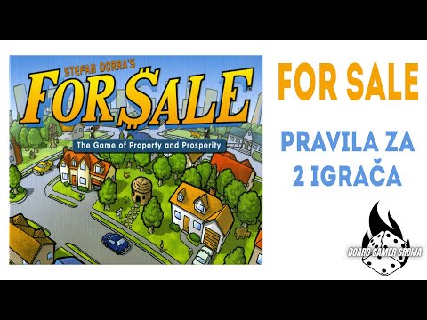 For Sale - Pravila za 2 igrača