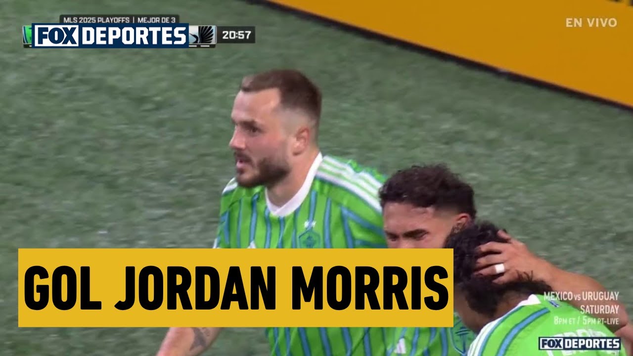 🤩 GOL Jordan Morris | Seattle Sounders 2-0 Minnesota United | JUEGO 2 | 2025 MLS Playoffs