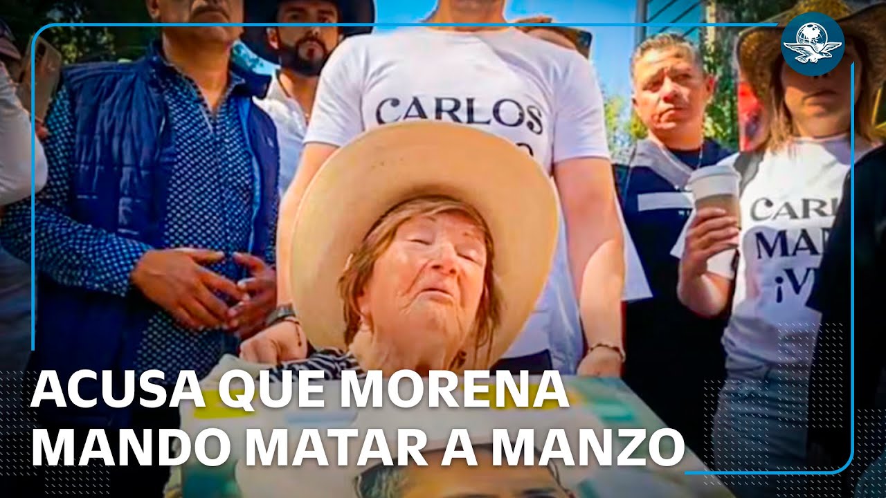 Abuela de Carlos Manzo acude en silla de ruedas a marcha de la Generación Z