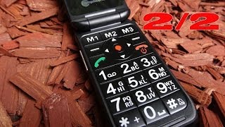 "AMPLICOMMS POWERTEL M6900 SENIORENHANDY" -Test Teil 2/2