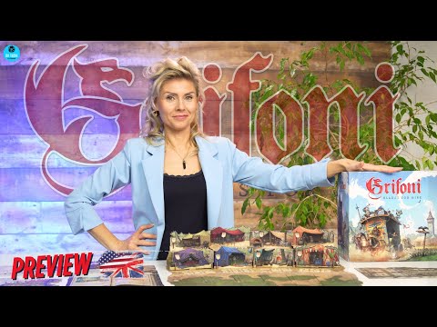 Grifoni Blades for Hire │Preview │ Board Game