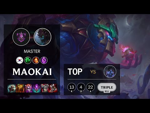Maokai Top vs Sylas - KR Master Patch 10.24