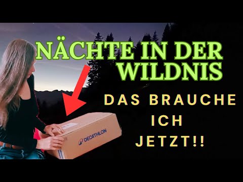 🌙 Unpacking meiner neuen Daunenjacke -  Winter auf dem Berg