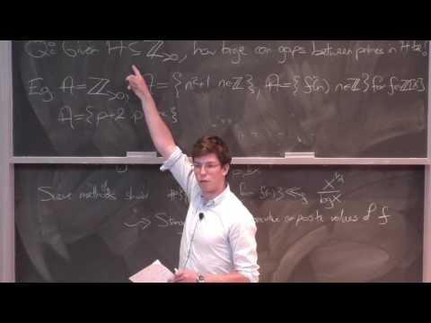 13. Large gaps between primes in subsets - James Maynard (University of Oxford) [2017]