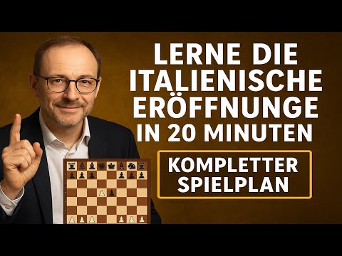 Lerne die Italienische Eröffnung in 20 Minuten | Kompletter Spielplan