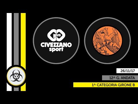 HL PARZIALI 1B - 26/11/17: Civezzano Sport - Leno 1-1
