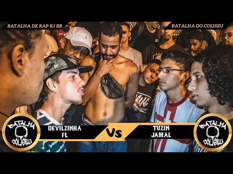 (TROCA DE PUNCHLINE) FL E DEVILZINHA VS TUZIN E JAMAL - BATALHA DO COLISEU