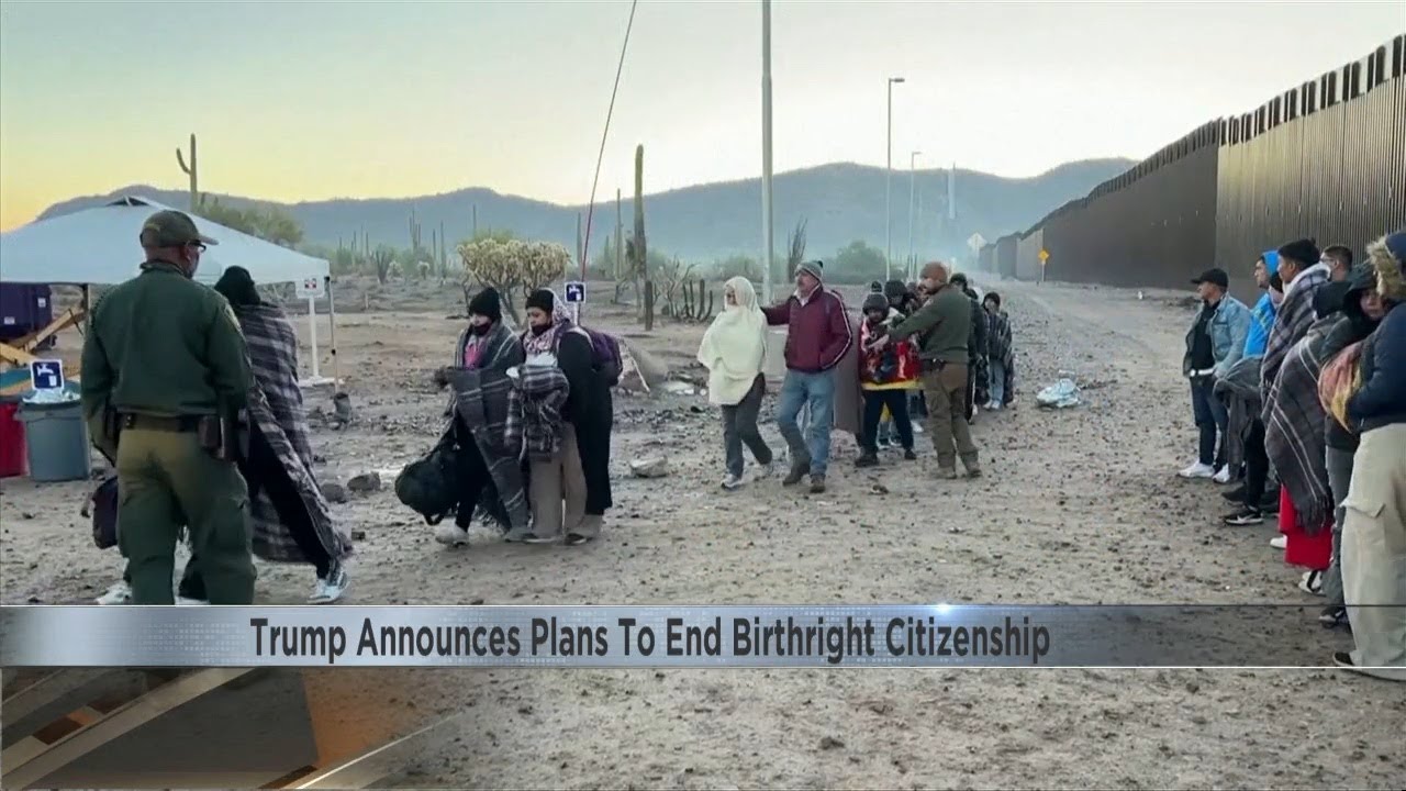 Trump announces plan to end birthright citizenship