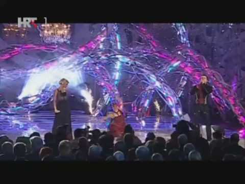 Igor Cukrov i Andrea Šušnjara - Lijepa tena (DORA 2009 - nakon pobjede) - WINNER ESC CROATIA