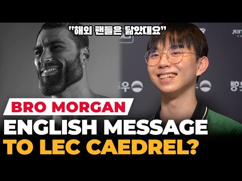 Morgan reacts to GIGACHAD meme! Taking questions from Caedrel & English-speaking fans