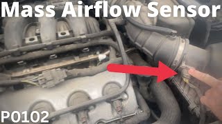 How to Replace Mass Airflow Sensor Ford Taurus