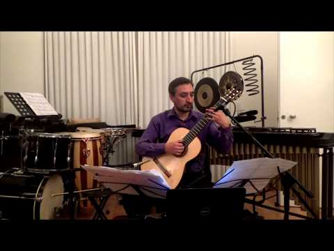 Así...para guitarra y electroacústica (José Luis Campana) por Javier Bravo