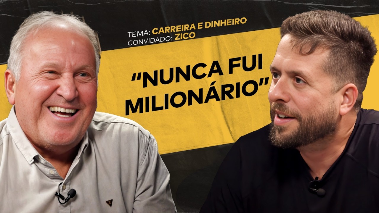 ZICO: COMO É A VIDA DE UM EX-JOGADOR ALÉM DOS GRAMADOS | #ACHISMOS PODCAST #355
