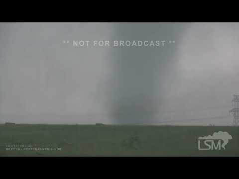 04-26-2024 West, TX - Close range tornado intercept