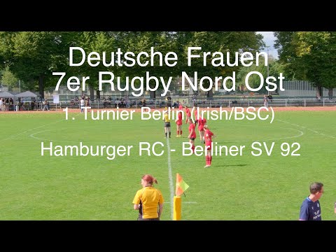 Hamburger RC - Berliner SV 92   /Deutsche 7er-Liga Frauen Nord-Ost