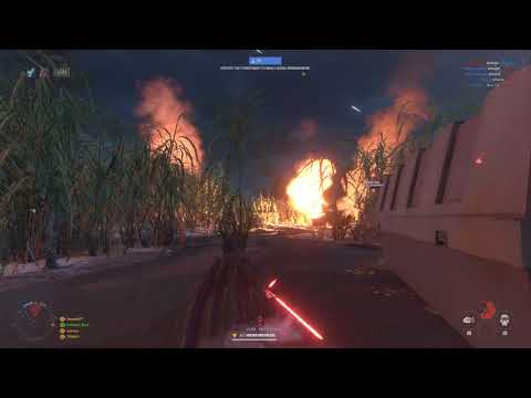 Star Wars Battlefront 2 PS5 4K Gameplay | Galactic Assault | Night Kashyyyk