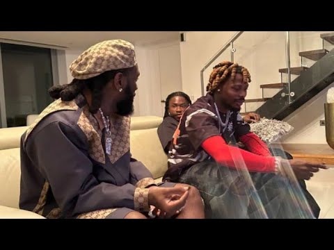 Burna boy x Asake And Rahman Jago Link up in London