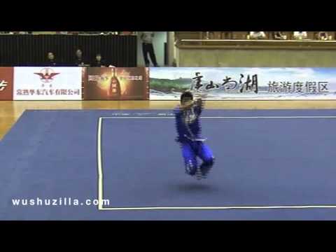 Gao Xiao Bin (Shanxi) - Gunshu [2012 China Mens Wushu Nationals]