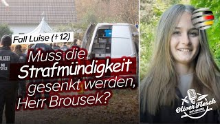 Fall Luise: Muss die Strafmündigkeit gesenkt werden, Herr Brousek? | Oliver Flesch im Gespräch