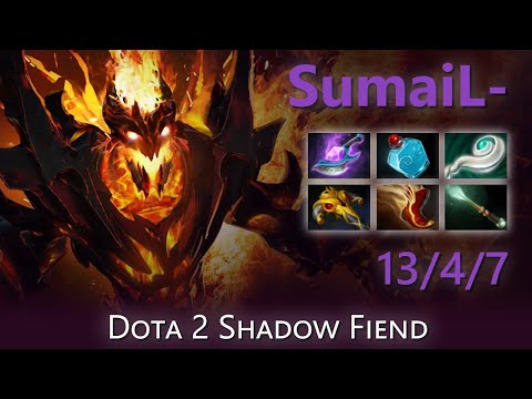 "SumaiL-" 13/4/7 | Dota 2 Shadow Fiend highlights