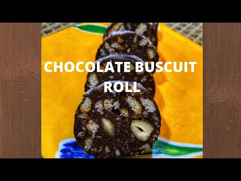 CHOCOLATE BISCUIT ROLL | CHOCOLATE DESSERT | EASY RECIPE | GARVIT ARORA
