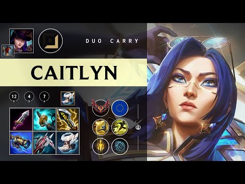 Caitlyn ADC vs Sivir - EUW Grandmaster Patch 26.01