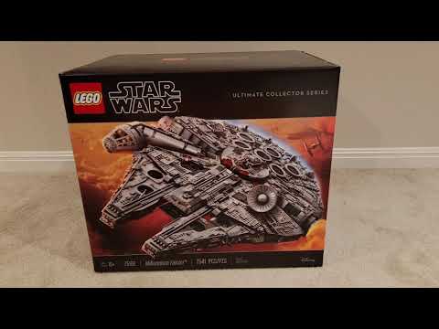 LEGO Star Wars 75192 UCS MILLENNIUM FALCON First Impressions and Unboxing