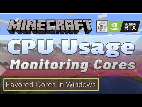 Minecraft CPU Performance Intel Turbo Boost and Favored Cores