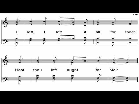 Thumbnail for I Gave My Life For Thee video