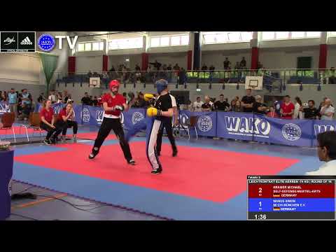 BM Tatami 22 - LC ELITE Herren -74kg Michael Kramer vs Simon Manus